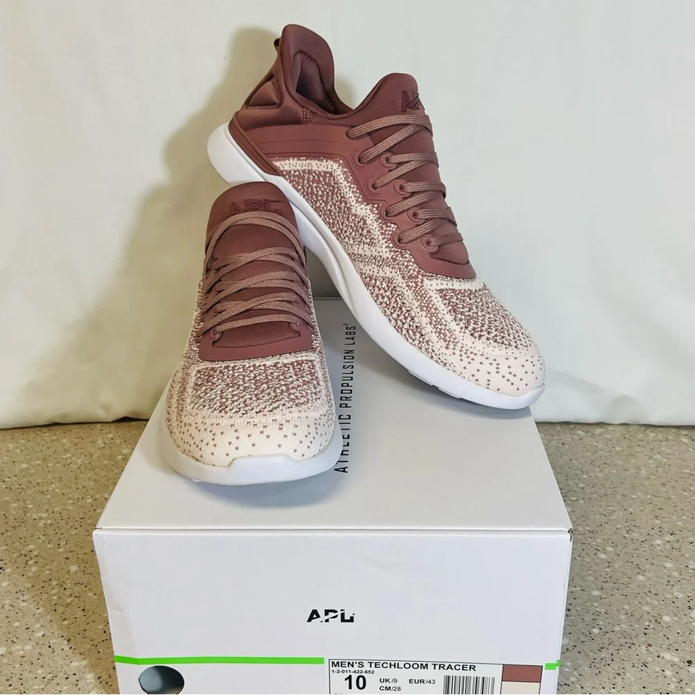 New Men’s APL TechLoom Tracer Size 10 Athletic Propulsion Labs inBeachwood Ombré